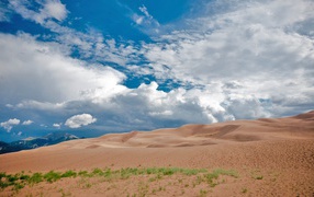 	  Sand hills