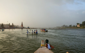 Река в Индии
