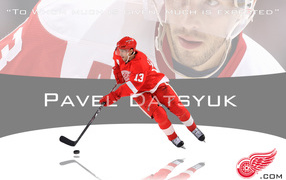 Famous Hockey player of Detroit Pavel Datsyuk