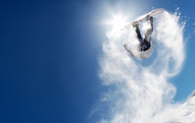 	   Jump snowboard