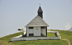 Chapel in the resort of Kitzbuehel, Austria