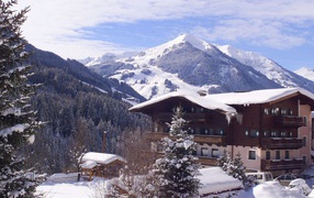 Гостиница на горнолыжном курорте Заальбах Хинтерглем, Австрия