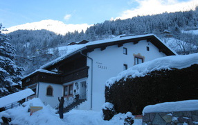 Pension in the town of Neustift, Austria
