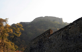 Руины крепости в городе Гайнберг, Австрия