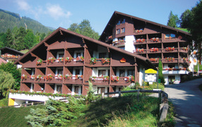 Town homes in the ski resort of Bad Kleinkirchheim, Austria
