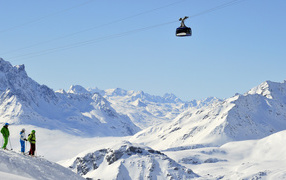 Зимний отдых на горнолыжном курорте Сант Антон, Австрия
