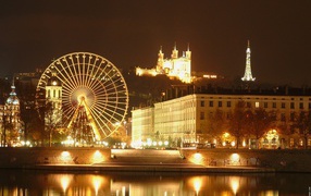 Ferris Wheel in Lyon, France