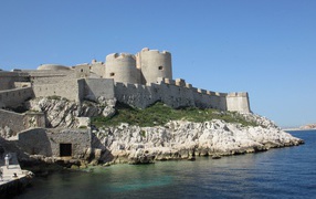 Fortress in Marseille, France