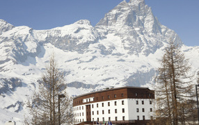Hotel in the ski resort of Cervinia, Italy