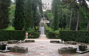 Парк в Тиволи, Италия