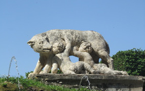 Скульптура в Тиволи, Италия