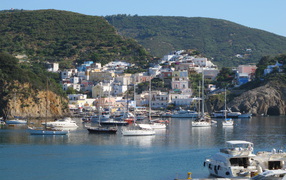 Tourism on the island of Ponza, Italy