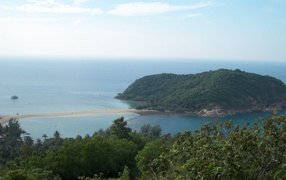 Island off the coast of Koh Phangan, Thailand