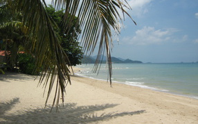 Sandy beach on the island of Koh Samet, Thailand
