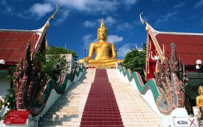 Скульптура Будды в Тайланде