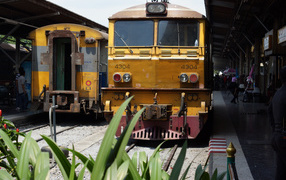 Железнодорожный вокзал в Бангкоке, Таиланд