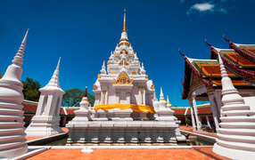 Wat Phra Chaiya Boromathat the resort Chiang Mai, Thailand