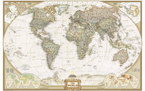 World Map from National Geographic