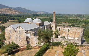 The church in Ephesus, Turkey