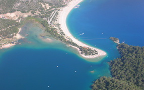 Views of the Fethiye aerial, Turkey
