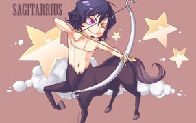 Sagittarius as a centaur