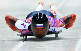 Alexander Tretyakov of Russia gold medal in Sochi 2014