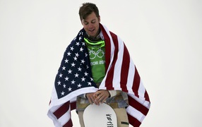 Американский сноубордист Алекс Диболд обладатель бронзовой медали