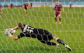 Anzhi goalkeeper Mikhail Kerzhakov