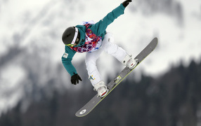 Australian snowboarder Torah Bright at the Olympic Games in Sochi