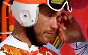 Обладатель бронзовой медали в дисциплине горные лыжи Боде Миллер из США