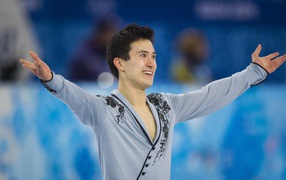Canadian figure skater Patrick Chan winner of two silver medals