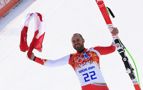Canadian skier Jan Hudec bronze medalist