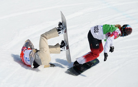 Доминик Мальте канадская сноубордистка 