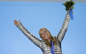 Canadian snowboarder Dominique Malta at the Olympic Games in Sochi