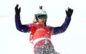 Чешская сноубордистка  Ева Самкова в Сочи