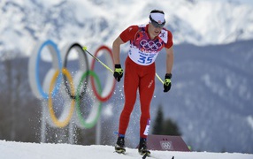 Dario Cologna two gold medals at the 2014