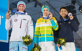 Эрик Френцель немецкий лыжник обладатель золотой медали в Сочи
