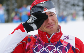 Winner of two gold medals ski racer Dario Cologna