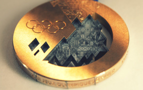 Золотая медаль Олимпиады в Сочи 2014