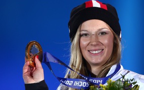 Gold medalist Dara Howell Canadian fristaylistka