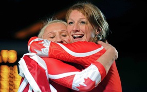 Heather Moyse Canadian gold medalist bobsledder