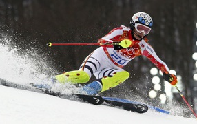 Мария Хефль-Риш Германия горные лыжи золотая медалистка на Олимпиаде в Сочи