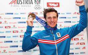Matthias Mayer Austrian skier a gold medal in Sochi