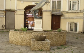 Monument dolphin Odessa