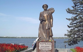 Monument to Vasily Margelov Dnepropetrovsk