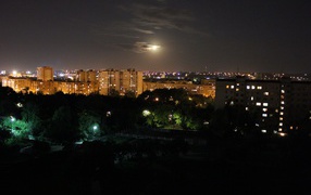 Ночной Харьков