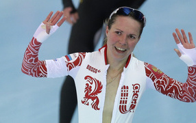 Olga Graf Russian skater two bronze medals in Sochi 2014