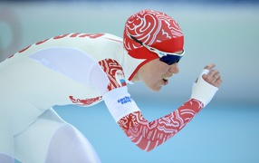 Olga Graf from Russia two bronze medals in Sochi 2014