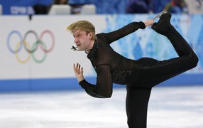 Russian Evgeni Plushenko figure skating gold medalist at the Olympic Games in Sochi