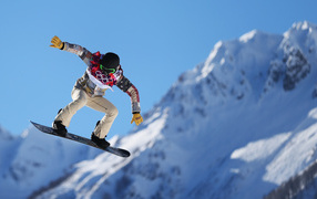 Сейдж Коценбург США сноуборд золотой медалист на Олимпиаде в Сочи